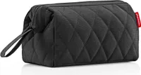 reisenthel travelcosmetic, Beautycase, Kulturbeutel, Kosmetiktasche, Rhombus Black, 4 L, WC7059