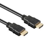 Goobay 3m High Speed HDMI Kabel mit Ethernet [4K (2160p), vergoldete Kontakte, ARC]