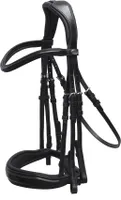 Schockemöhle Sports Kandare Milan Kandarenzaum Black / Silver WB