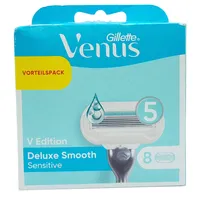Rasierklingen, Gillette Venus Deluxe Smooth Sensitive V Edition 8 Stück
