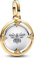 PANDORA ME Charm Medaillon Biene Vergoldet 763417C01