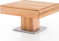 Couchtisch Arnd Kernbuche geölt 75x75x44 cm Sofatisch Massivholztisch