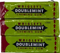Wrigley‘s Doublemint Kaugummi - 3 Packungen - 3x 5 Streifen - 15 Stück
