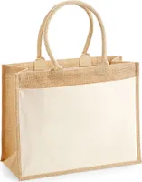 Westford Mill Bavlna Pocket Jute Shopper