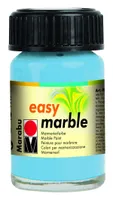 Marabu Marmorierfarbe "Easy Marble" hellblau 15 ml Glas