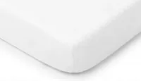 Prześcieradło Jersey 90x200 z gumką białe