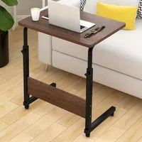 80cm Laptoptisch Computertisch Notebooktisch Beistelltisch m/Rollen HöHenverstellbar Laptop