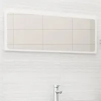 Spiegel Wandspiegel weiß-hochglanz \