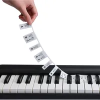 Odnímateľné notové nálepky pre klavír a klávesnicu pre začiatočníkov, notové nálepky pre klavír - MELOKEY Classical