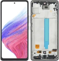 LCD displej a dotykové sklo, náhradní displej pro Samsung Galaxy A53 5G (SM-A536) (OLED) s rámečkem, náhradní díly pro smartphone