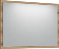 Garderobenspiegel >CORTE< in  Evoke Eiche Nachbildung - 100x64x2cm (BxHxT)