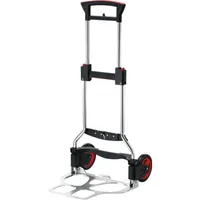 Transportkarre klappbar VA Alu.H.1130mm Schaufel-L.410xB490mm Trgf.125kg