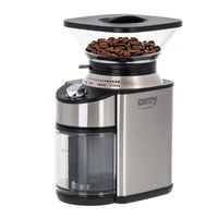 Camry Kaffeemühle CR 4443 200 W, Kaffeebohnenkapazität 230 g, Anzahl Tassen 12 pro Behälter Stück(e), Inox