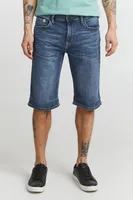 11 Project PRNordian Herren Jeans Shorts Kurze Denim Hose mit Gürtelschlaufen 5-Pocket-Look Regular Fit