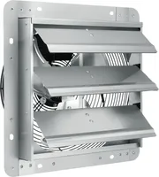 Abluftventilator Wandlüfter Ventilator 356 mm 994 CFM AC 50 W