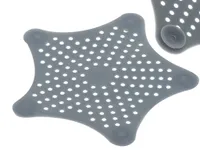 KIK KX9952_1 Abflusssieb aus Gummi - grau