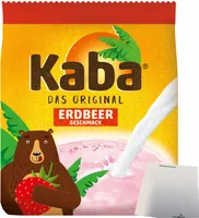 Kaba Das Original Erdbeere Getränkepulver (400g Beutel) + usy Block