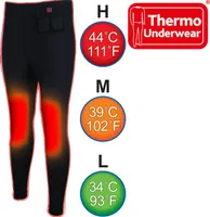 Vyhrievané nohavice THERMO UNDERWEAR PANTS veľkosť M-L 42-44