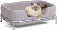 Katzenbett Windsor · Grau · Katzenkissen, Schlafplatz für Katzen
