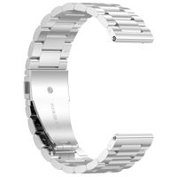 INF Edelstahlarmband für Huami Amazfit GTR Mini 20 mm Silber