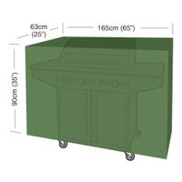 Grillabdeckung Classic (Größe XL) 165x63x90cm (Polyethylen)