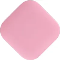 Kontaktlinsenbox, Kunststoff, auslaufsicher, staubdicht, tragbar, quadratisch, Kontaktlinsenbehälter, Rosa