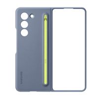 Samsung Slim S Pen Telefonhülle, Geeignet für Samsung Galaxy Z Fold5, Inklusive S Pen, Original Samsung Zubehör, Blau