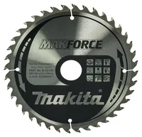 Pilový kotouč Makita, MAKFORCE 190 x 30 mm - 40 zubů - dřevo