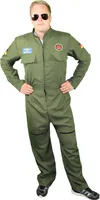 Jetpilot Fliegeranzug Kostüm für Herren, Größe:XL