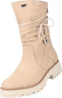 Rieker TEX Damen Stiefel gefüttert Beige
