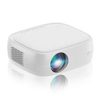 Chytrý projektor s WiFi 6 800 ANSI a Bluetooth 5.2, projektor pro domácí kino s Android TV 9.0, venkovní filmový projektor pro telefon / PC / TV stick