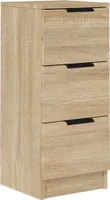 vidaXL Kredens dąb sonoma 30x30x70 cm materiał drewnopochodny