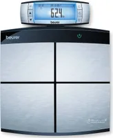 Digitale Personenwaage Beurer Silberfarben Edelstahl 180 kg