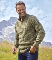 Atlas For Men - Pullover für Herren AF1880 (L) (Grün)