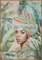 WOMAN 607 | zielony 70 x 100 cm