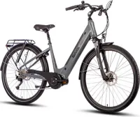 Saxxx E-Bike 28" 250W Mittelmotor mit 9 Gang Shimano Kettenschaltung  StVZO Elektrofahrrad Pedelec DELUXE SPORT WAVE