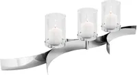 Fink Living - Stumpenhalter Melody mit Glas 3-flammig