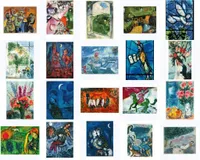 Kunstkarten-Topseller-Set Marc Chagall