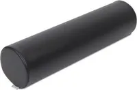 Habys Lagerungsrolle, Vollrolle, Nackenkissen, Lagerungskissen, Nackenrolle, Knierolle für Massage und Therapie, Fitnessrolle, 15x60cm Schwarz