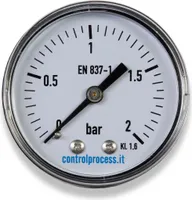 Pool Manometer für Sandfilteranlagen 1/4"