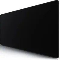 Titanwolf Gaming Mauspad XXL, 900 x 400 x 3 mm, Schreibtischunterlage, abwaschbar, rutschfeste Rückseite, Geschwindigkeit & Präzision, Schwarz