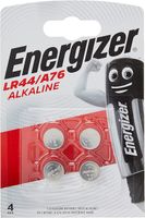 Energizer Knopfzelle LR 44 Alkaline, 1,5 V, 4er Pack