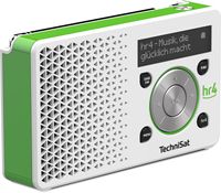 TechniSat DigitRadio 1 hr4 Edition Taschenradio weiß/grün
