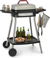 Klarstein Gatsby, el. gril, 2000 W, EasyGrill, 40x36 cm, béžový/černý