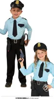 Polizei Kinderkostüm, Größe: 10 - 12 Jahre Farbe: Blau