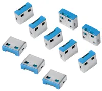 LogiLink USB-Portblocker - Blau