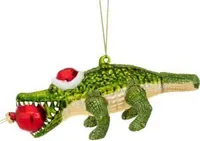 Krokodil Weihnachtskugel - Sass & Belle
