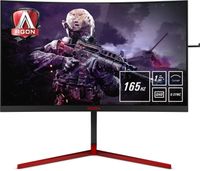 AOC Gaming AG273QCG - 68,6 cm (27 Zoll) - 2560 x 1440 Pixel - Wide Quad HD - LED - 1 ms - Schwarz - Rot