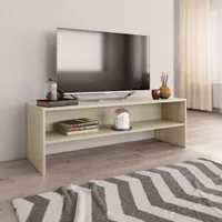 vidaXL Szafka pod TV dąb sonoma 120x40x40 cm materiał drewnopochodny