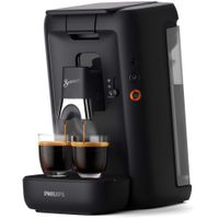 Philips Senseo® Maestro Kaffee Pad Maschine, Kaffeestärkewahl, Memo Funktion, 1.2 L Wasserbehälter, Schwarz (CSA260/60)